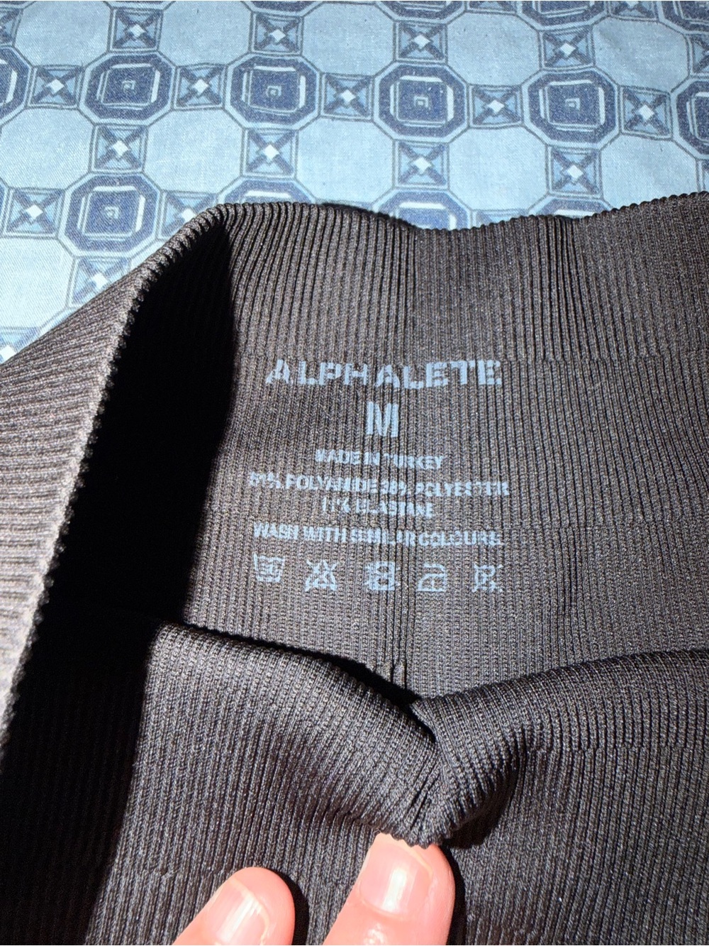 Alphalete Black Revive High Waisted Butt Scrunched Leggings (2 available) - Picture 7 of 11